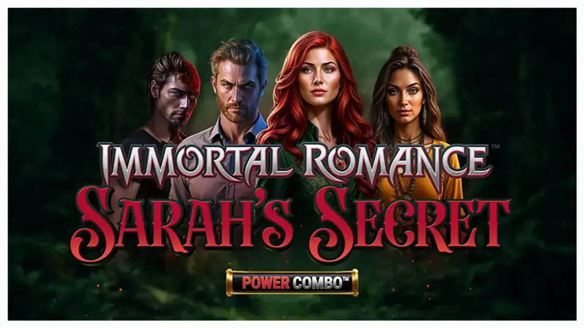 Cena atmosférica do slot Immortal Romance Sarah’s Secret com elementos góticos